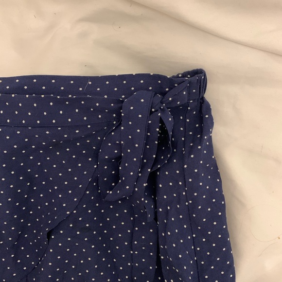 Forever 21 Blue/White Polka Dot Skirt - Picture 5 of 5